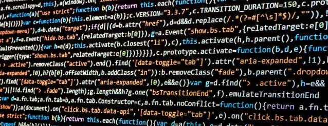 Complex cluster of code